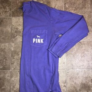 Victoria Secret Pink Pocketed Long Sleeve